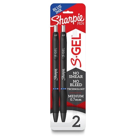 Sanford Sharpie2PK BLU Gel Pens 2096170