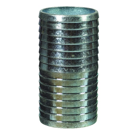 B & K STZ Industries 2 in. Barb X 2 in. D Barb Galvanized Steel Coupling FIMCO-2