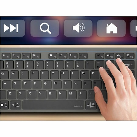 Adesso Keyboard/Mouse w/CoPilot AI Ke WKB7300CB