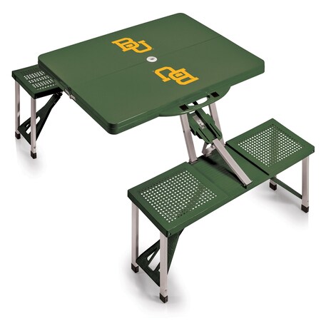 Picnic Time Family Of Brands Baylor Bears - Picnic Table Portable Folding Table 811-00-121-924-0