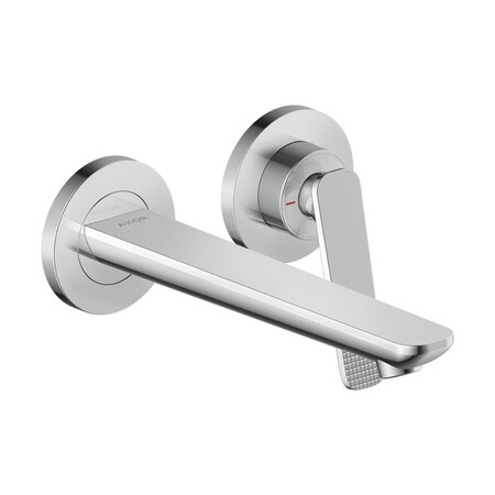 Axor Citterio C Wall-Mounted Single-Handle Faucet- Cubic Cut, 1.2 GPM in Chrome 49111001