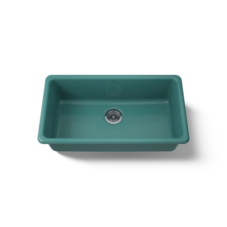 Kohler Iron/Tones 33" top-/undermount single-bowl kitchen sink 5707-17