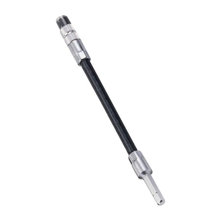 Genius Tools 1/4in Hex Dr. 1/4in Hex Shank, Flexible Bit Holder 300mmL 0330