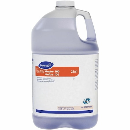 Diversey Laundry Detergent, Container, Liquid, Unscented, 4 PK 95751559