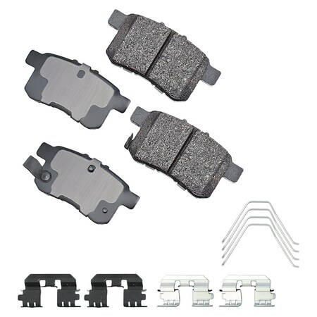 Akebono Street Perf Pad, Asp1336A ASP1336A