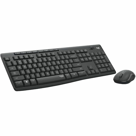 Logitech MK295 Wireless Mouse & Keyboard Combo with SilentTouch Technology, Graphite 920-009782