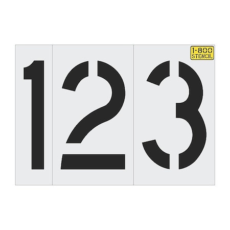 Rae StencilSet, NumberSet, LDPE 5381-015