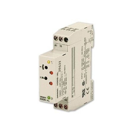 Omron Time Delay Relay, 7 Functions 24 to 230V AC, 24 to 48V DC, SPDT H3DS-ML AC24-230/DC24-48