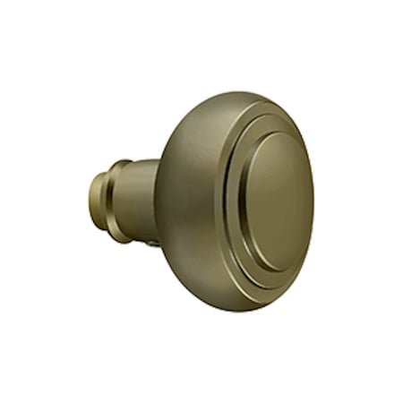 Deltana Accessory Knob for SDL688; Antique Brass Finish SDL688U5/KNOB