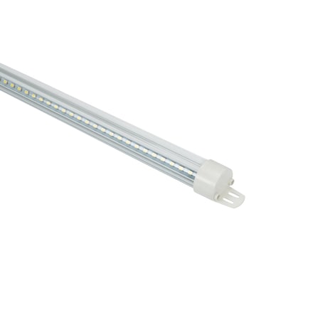 Beyond Led Technology LED Cooler Light, 30 Watt, 3900 Lumens, 6500K, 100V-277V, 6ft, White Housing, 6PK 155470