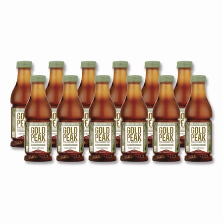 Gold Peak Zero Sugar Sweet Tea, 18.5 oz Bottle, 12PK 135334