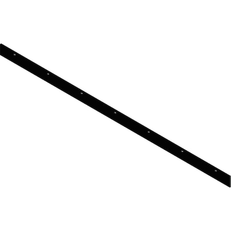 Kfi 105069R 48 in SnoDevil Replacement Wear Bar - 3/16 in Grade 50 Steel, PowderCoated 105069-R