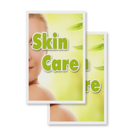 Signmission Skin Care, Vinyl Decals Only 24 Inch x 36 Inch, Vinyl Decal, 2PK DSB-2436-2PACK-Skin Care