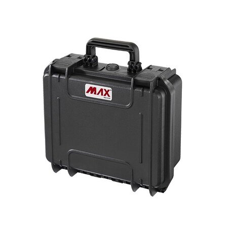 Max 11.8x8.9x5.2 in black IP67 certified, Military spec'd, empty case MAX300