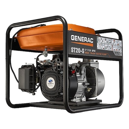 Generac 2'' Semi-Trash WaterPump w/GForce engine ST20