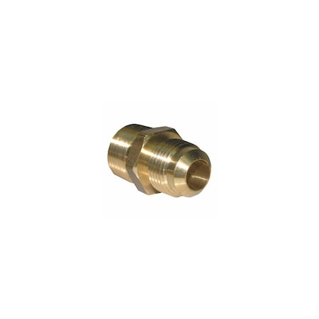 Larsen Supply Co. Brass Adapter, 1/2 Flare x 1/2-In. MPT 17-4849