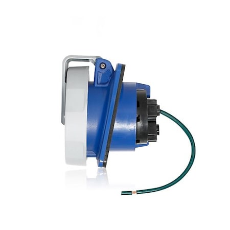 Leviton PinandSleeveReceptacle, 20A, Blue, PBT 320R6WLEV