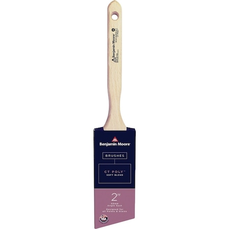 Benjamin Moore 2'' Soft CT Poly Angle Sash Paint Brush U62020-017