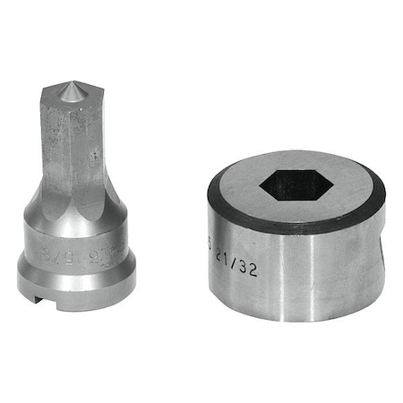 Edwards Hex Punch & Die Set ED9-PDH3/8