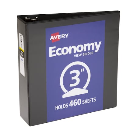 Avery Economy View 3 Ring Binder, 3 in Ring 05891