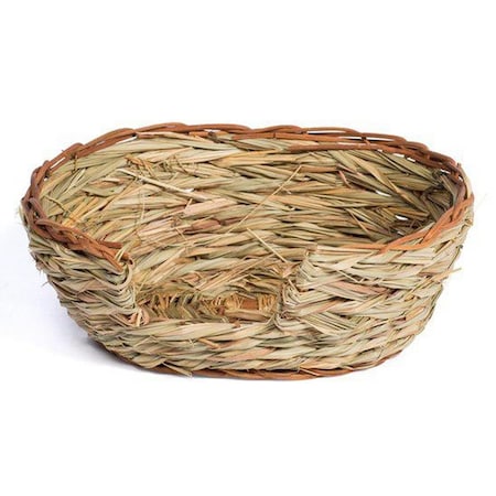 Prevue Pet Products Oval Pet Nest, Natural Grass - Medium PP-1071