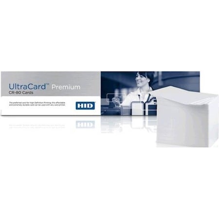 Hid Fargo UltraCard Premium Plastic Card - 3.38" x 2.13" Length 82136