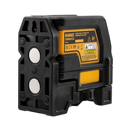 Dewalt ALKALINE CROSS SPOT COMBO LINE LASER DW0822CG