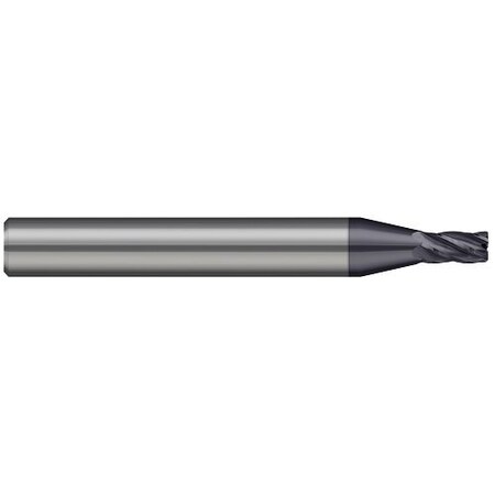 Harvey Tool Miniature End Mill-5 Flute-Corner Radius, 720080-C3, AlTiN, .080" Cutter Diameter 720080-C3