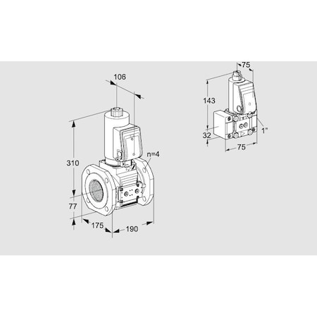 Honeywell Kromschroder VAS6T65A05NKGRE/PP/Z- KS88206970