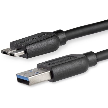 Startech.Com 2M 6FT SLIM USB 3.0 MICRO B CABLE USB3AUB2MS