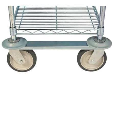 Focus Foodservice 21 in. Caster Channels Set Of 2, 2PK FTSU21