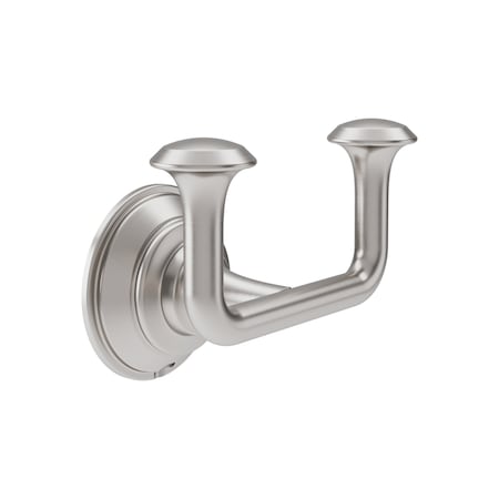 Symmons Braston Wall Mounted Double Robe and Towel Hook 583DRHSTN