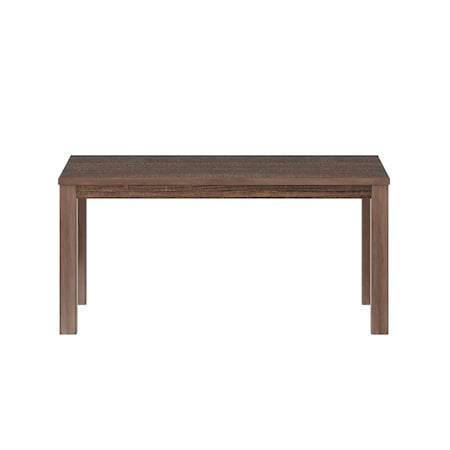 Homeroots 35" Espresso Solid Wood Dining Table 506620