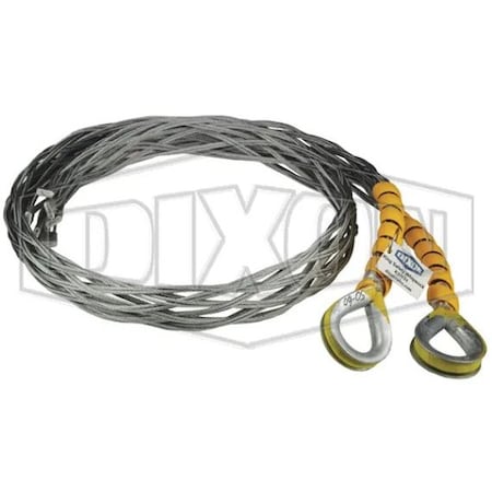 Dixon King Safety Whipsock, For Use with 1.969 to 2.362 in OD Hoses, 1-1/2 in, 700 psi, Carbon Steel KSW24
