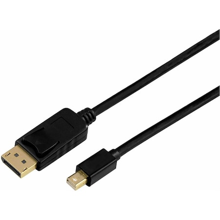 Axiom Mini Displayport Male To Displayport Male Adapter Cable 6Ft MDPMDPM06K-AX