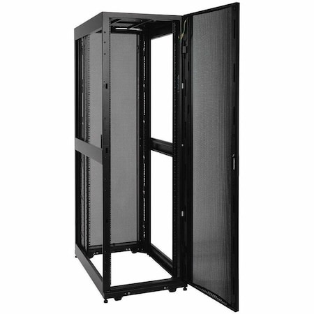 Eaton Tripp Lite Series 42U SmartRack Mid-Depth Rack Enclosure Cabinet with doors & side panels SR42UBMD