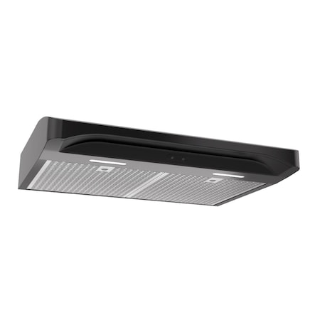 Broan-Nutone Broan 30 in. Elite Convertible Under-Cabinet Range Hood, Black ALT230BL