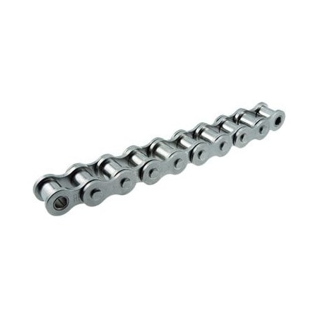 Pti Roller Chain, 12.7 mm Pitch, Riveted, Steel Material, 5 Meters Length E08B-2NPRIV
