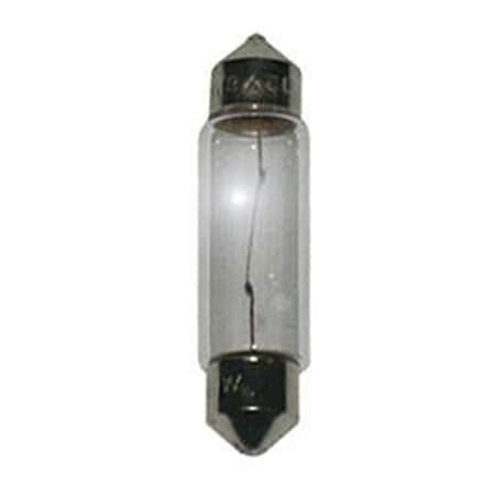 Arcon Arcon 11971; Multi Purpose Light Bulb; Incandescent; 12 Volt; 10 Watt; Clear; Set of 2; SV8.5 Base 11971