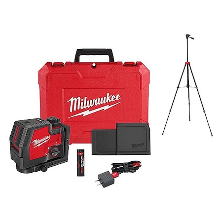 Milwaukee Tool USB Rechargeable Laser + Tripod 3522-21, 48-35-1411