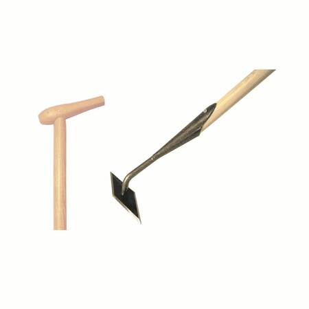 Dewitt Over 6 Foot P-Grip Diamond Hoe. Ideal for Garden Work Without Straining. D20