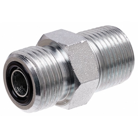 Gates MALE FLAT-FACE O-RING TO MALE PIPE NPTF SAE TO SAE G60770-1216