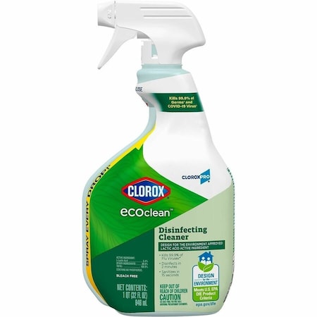 Clorox Disinfectant Cleaner, Trigger Spray Bottle, Lemon, 9 PK 60213