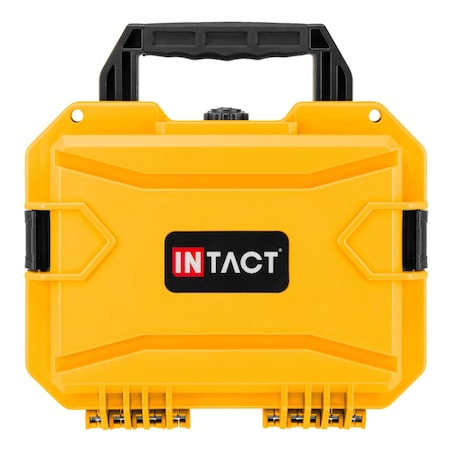 Eylar Intact 11.8in Stacker Series Compact Hard Gear Case with Foam Yellow NG00010-YLW