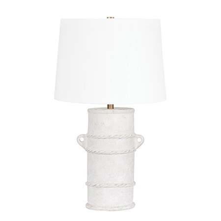 Troy Lighting Siena 1 Light Table Lamp 17 In. Patina Brass PTL9328-PBR/CWT