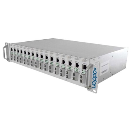 Add-On Addon 19 Inch Managed Media Converter Chassis w/ 16-Slot Rack Mount ADD-MRACK-16