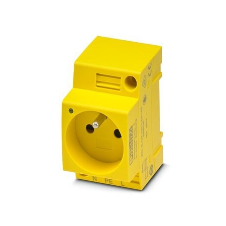 Phoenix Contact EO-E/UT/SH/LED/YE Socket Pin connector 1068076
