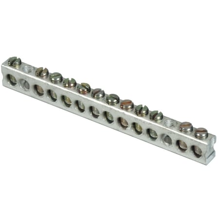 Square D 12-Terminal QO & Homeline Aluminum Ground Bar Kit PK12GTACP