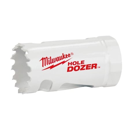 Milwaukee Hand Trucks Hole Dozer 49-56-0092 Hole Saw, 5/8-18 Arbor, 1-5/8 in D Cutting, Bi-Metal/Cobalt Cutting Edge 49-56-0092