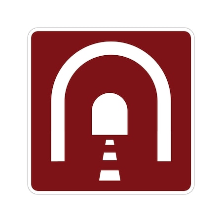 Sign Solutions Usa Traffic Sign, 18 in Width, Aluminum Sign, Square DUS10HWT1818RS-005